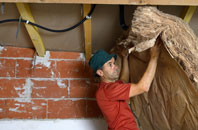 Clotton Common tapered roof insulation